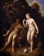 Adriaen van der werff Adam and Eve. USA oil painting artist